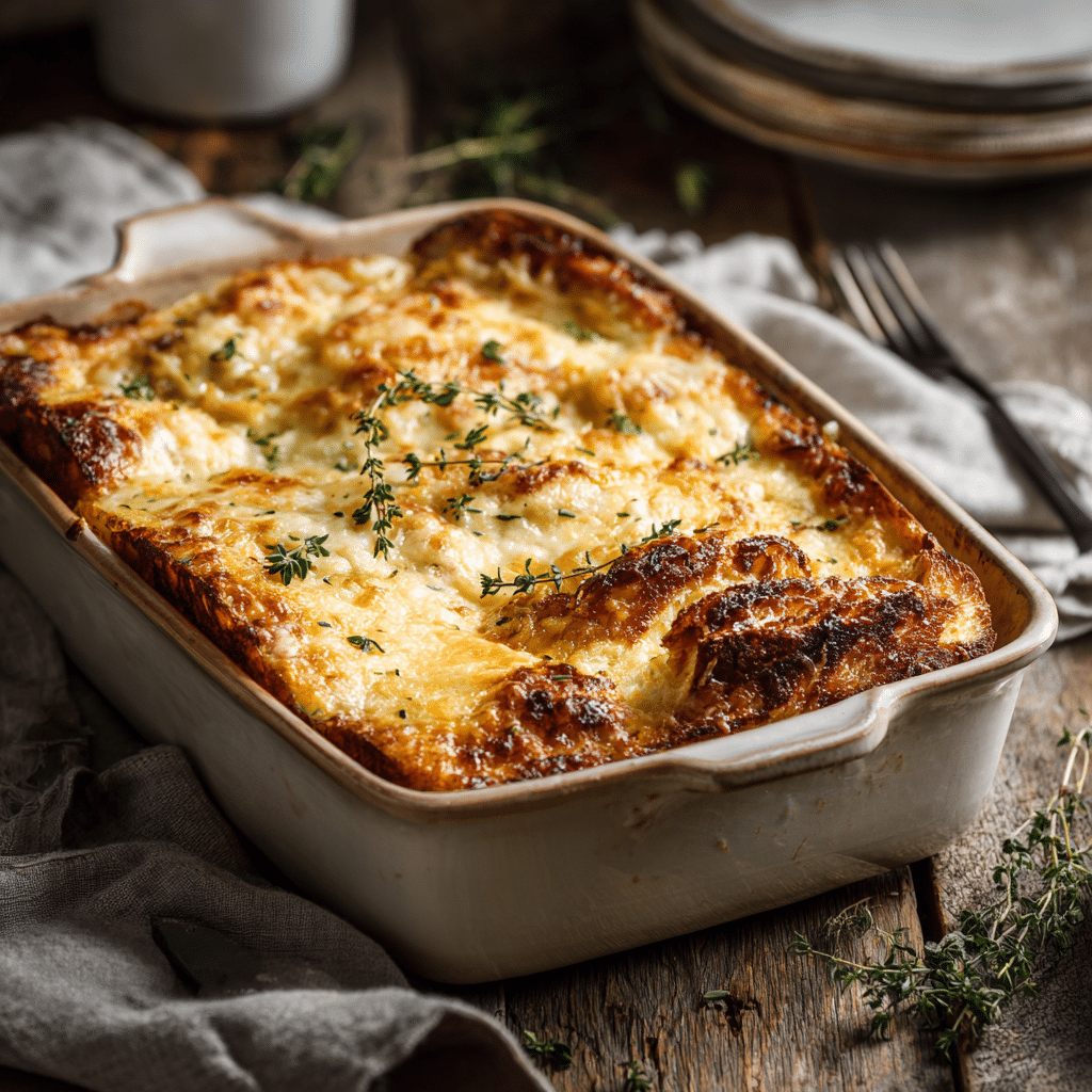 Croque Monsieur Breakfast Casserole Recipe Easy, French-Inspired Brunch Bake