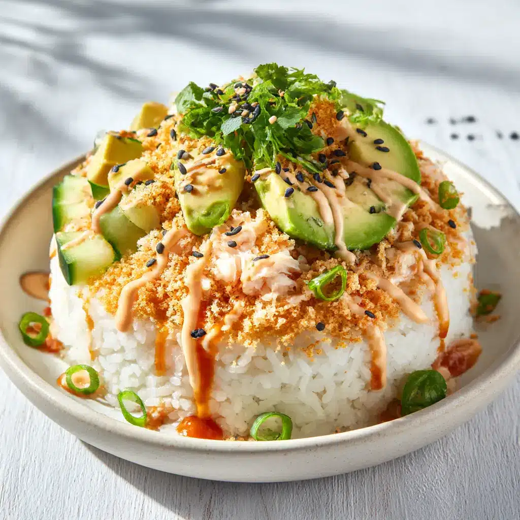Best CRUNCH ROLL SUSHI BOWL