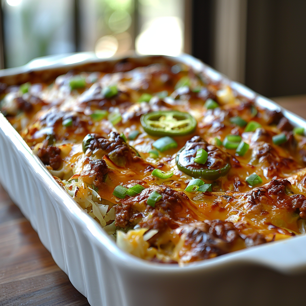 Chicken Burrito Casserole