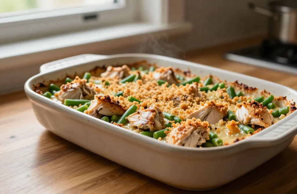 Chicken and Green Bean Casserole: Cozy Weeknight Win