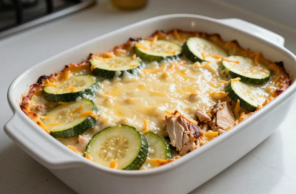 Cheesy Chicken Zucchini Casserole: Cozy Weeknight Win