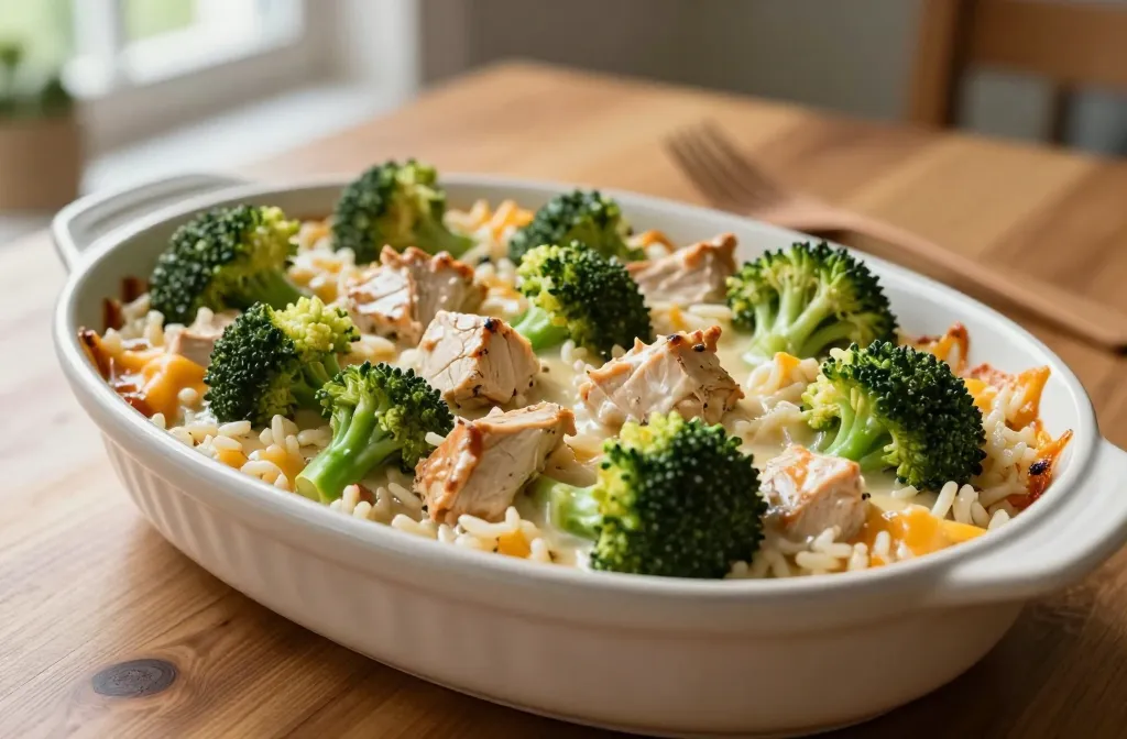 Chicken Broccoli Rice Casserole: Weeknight Wonder